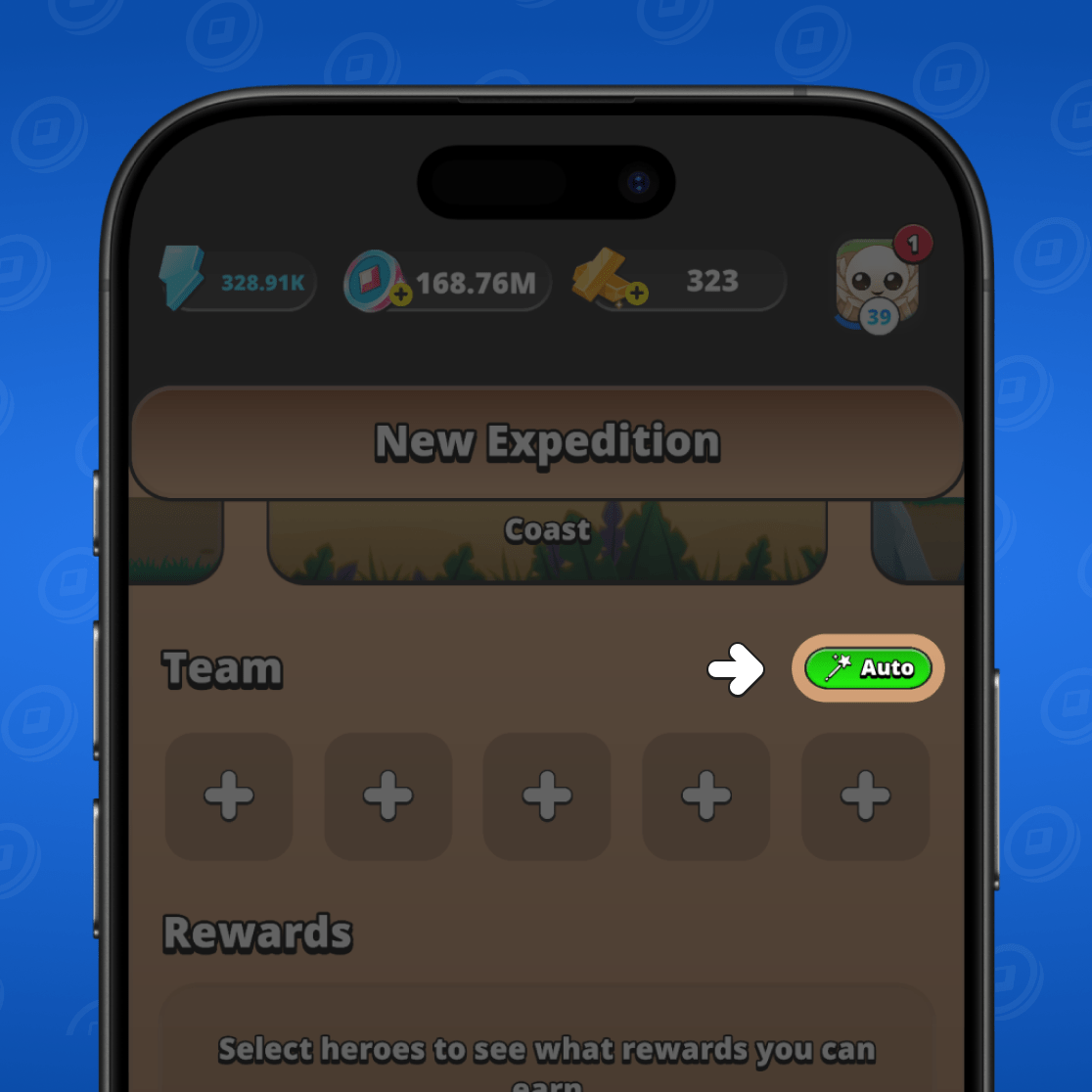 Automatic hero selection