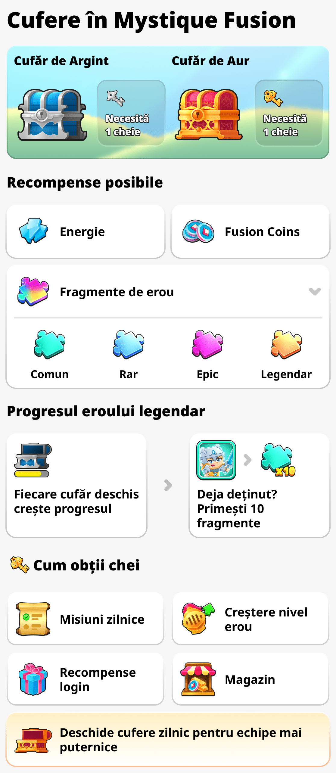Cufere în Mystique Fusion