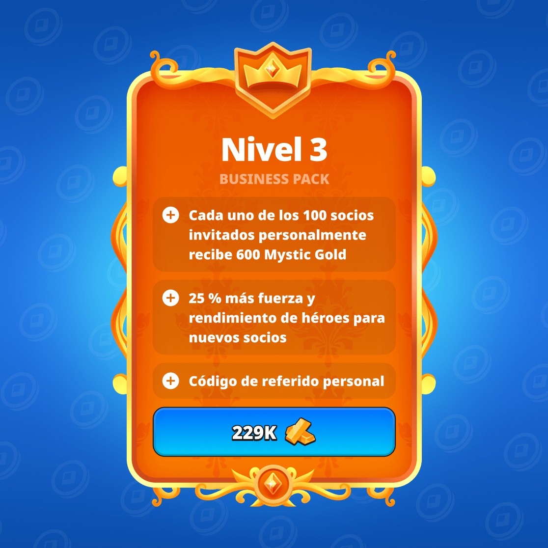 Paquete de negocio tercer nivel