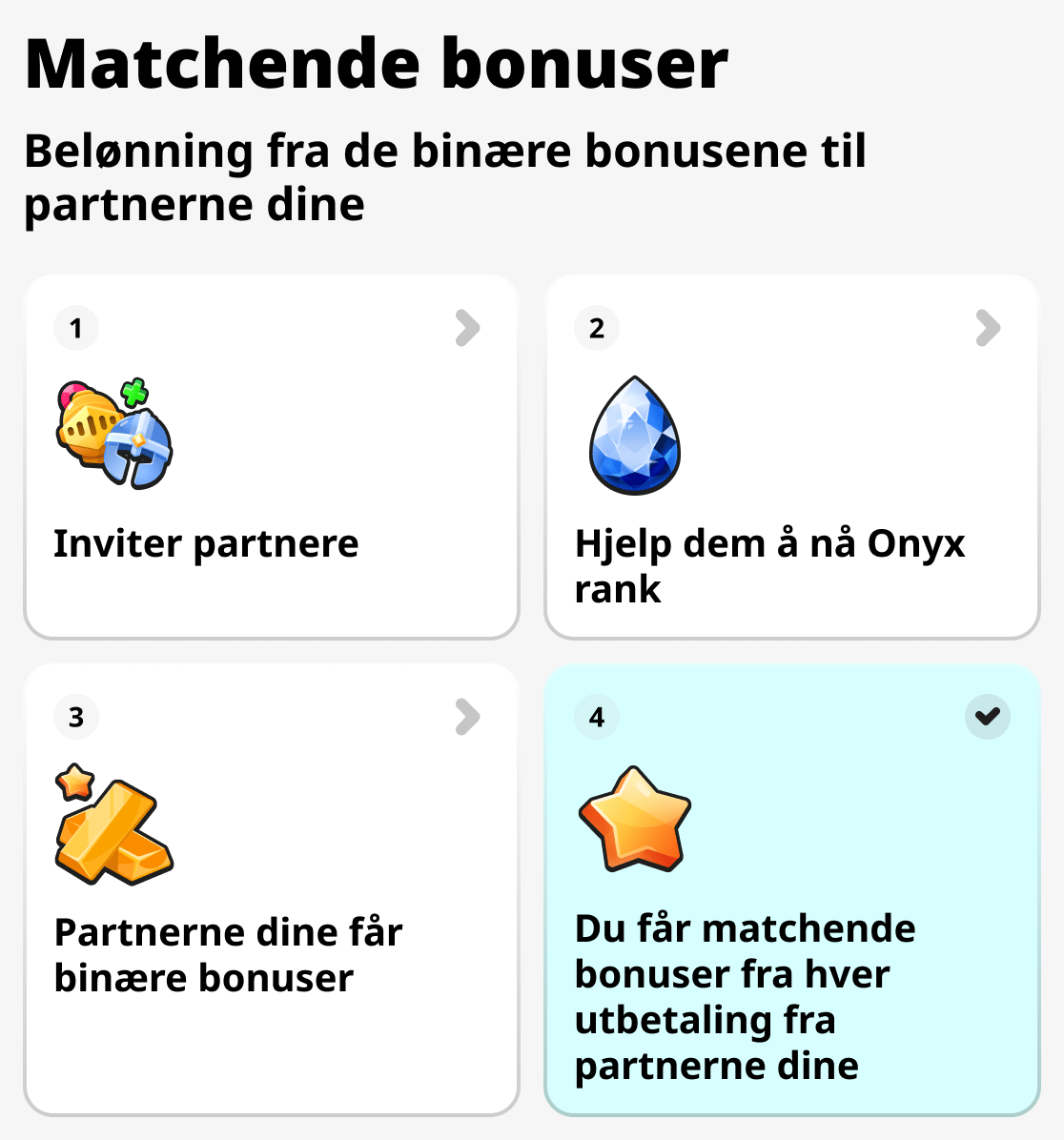 Matchende bonuser