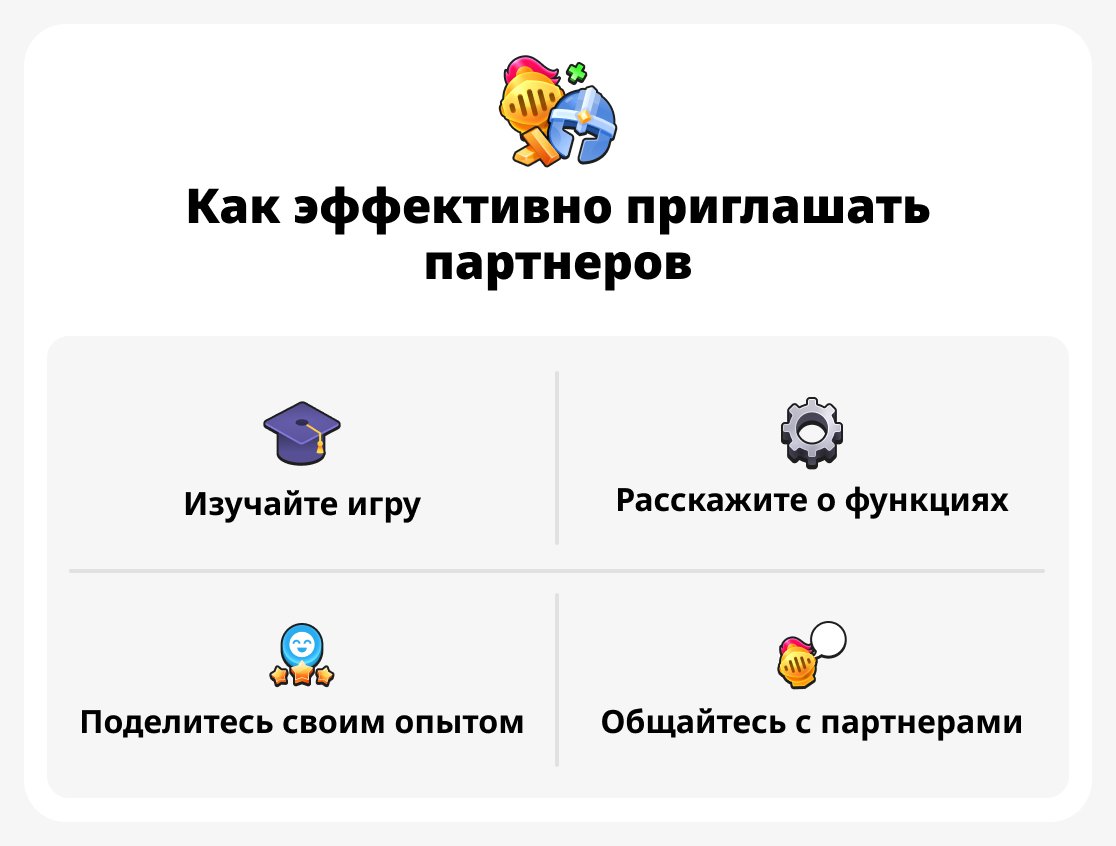 Как эффективно приглашать партнёров