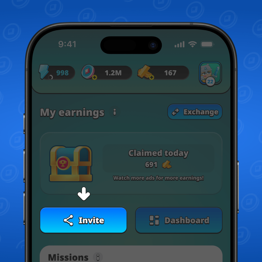 How to copy invite link