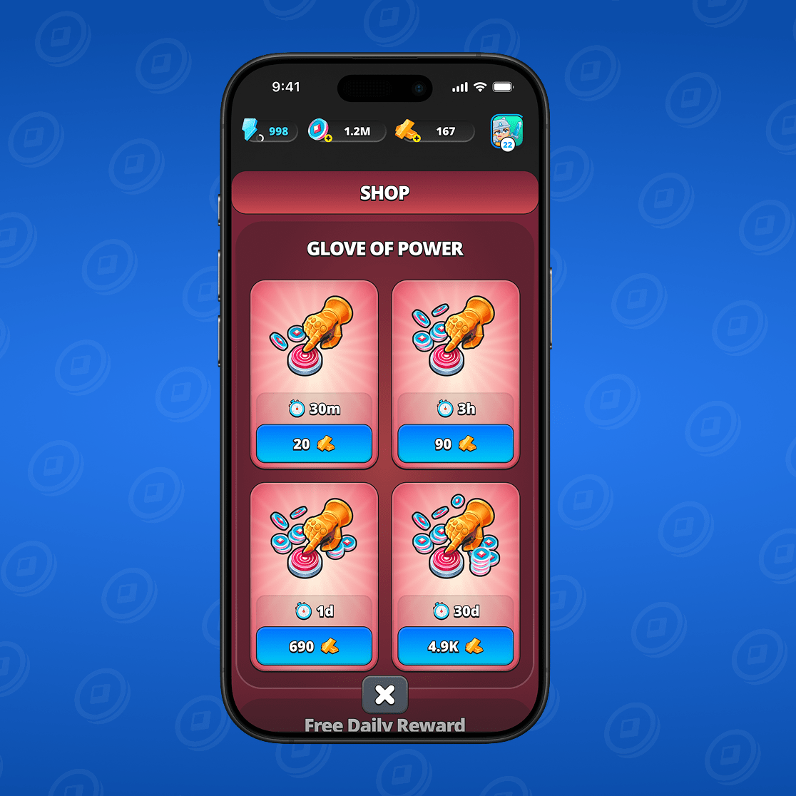 Purchase the Gauntlet of Power