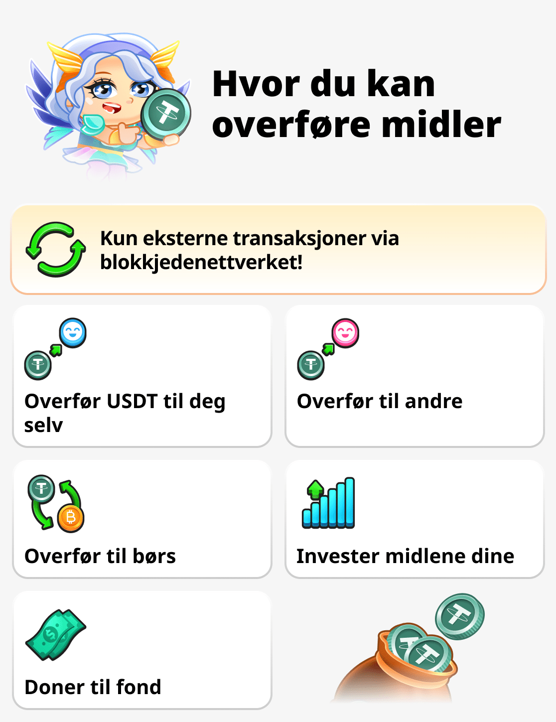 Hvor skal du overføre