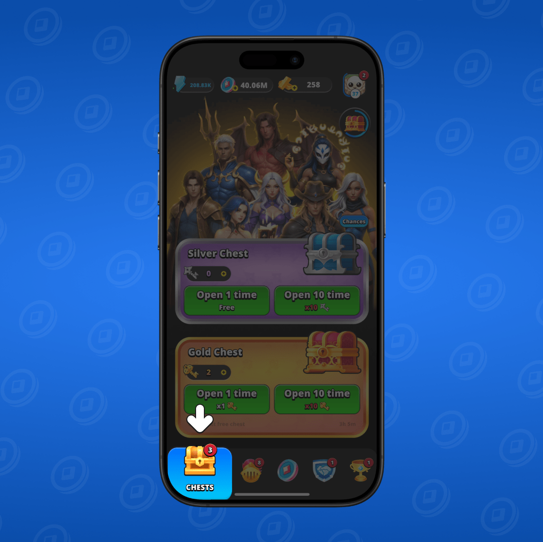 Cómo encontrar cofres