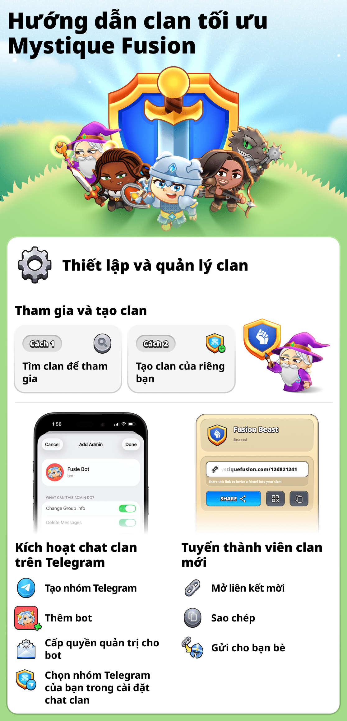 Tất cả về bang hội trong trò chơi