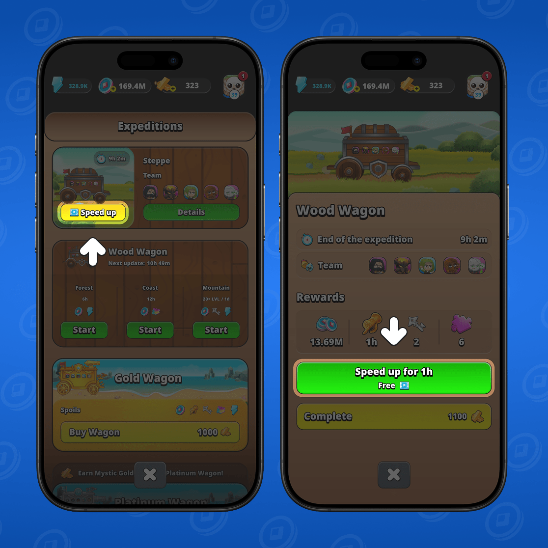 Expedition beschleunigen