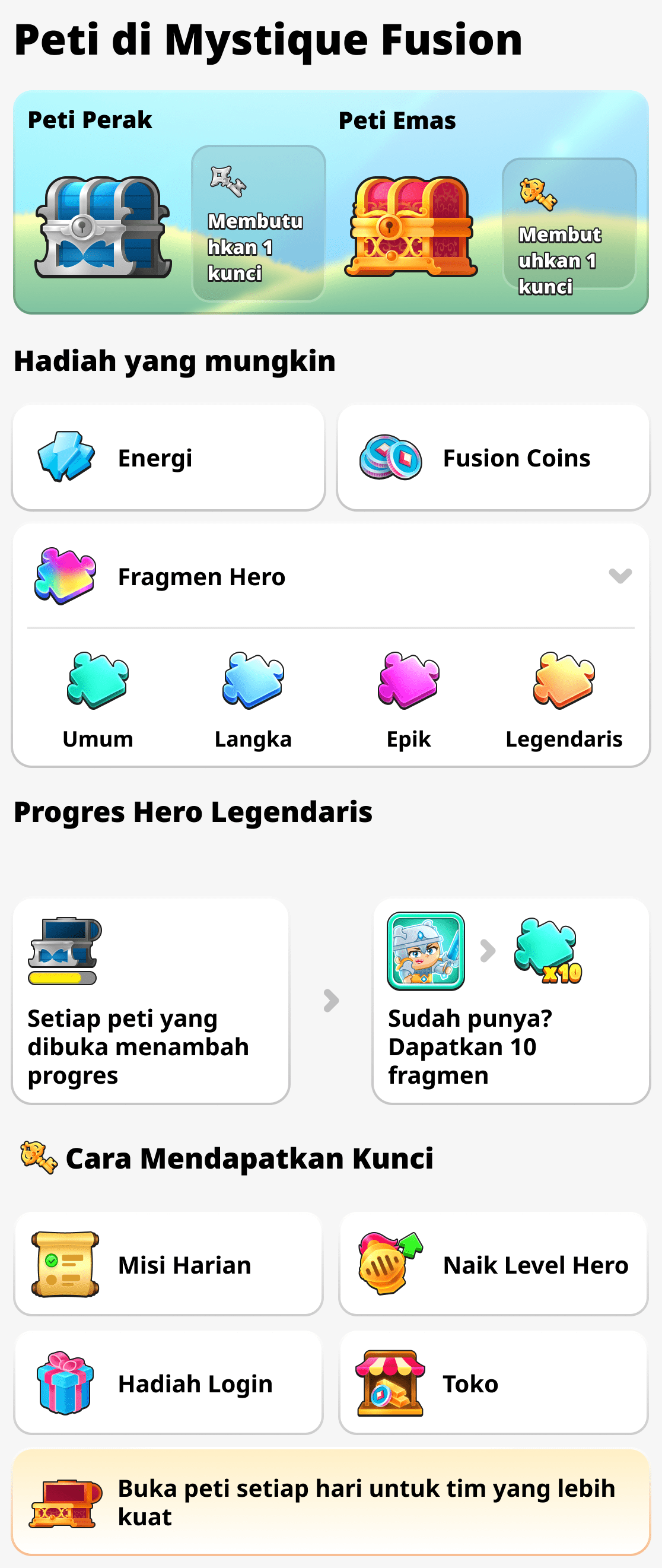 Peti di Mystique Fusion