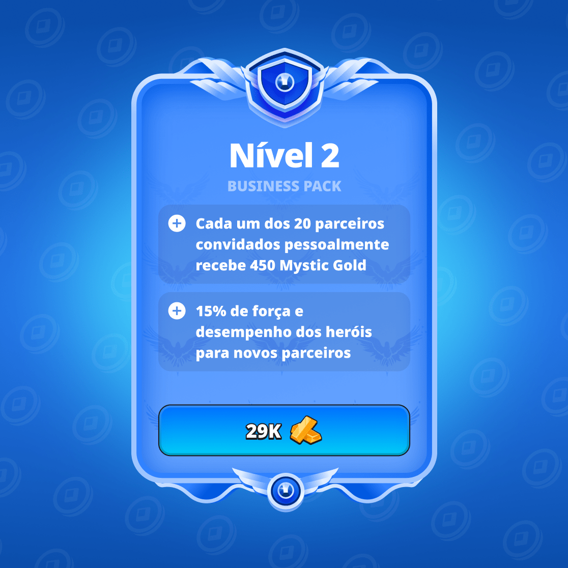 Pacote business segundo nível