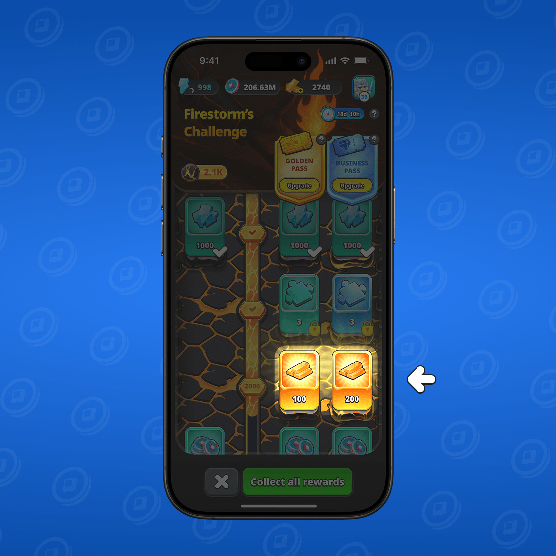 Two additional reward levels