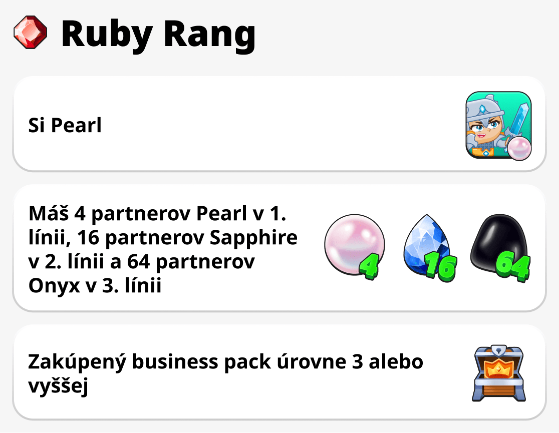 Ako získať Ruby rank