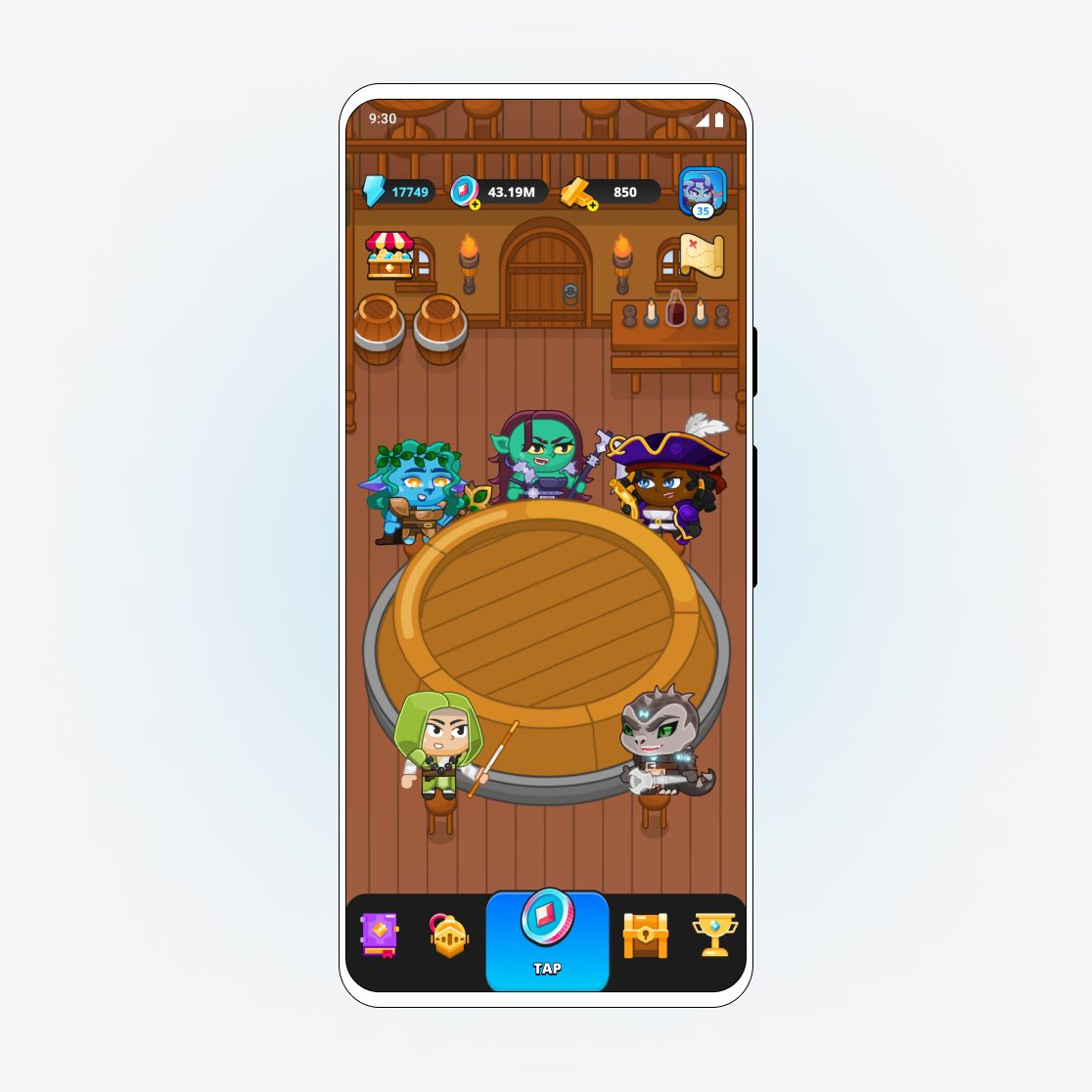 ミスティーク ゲームプレイ