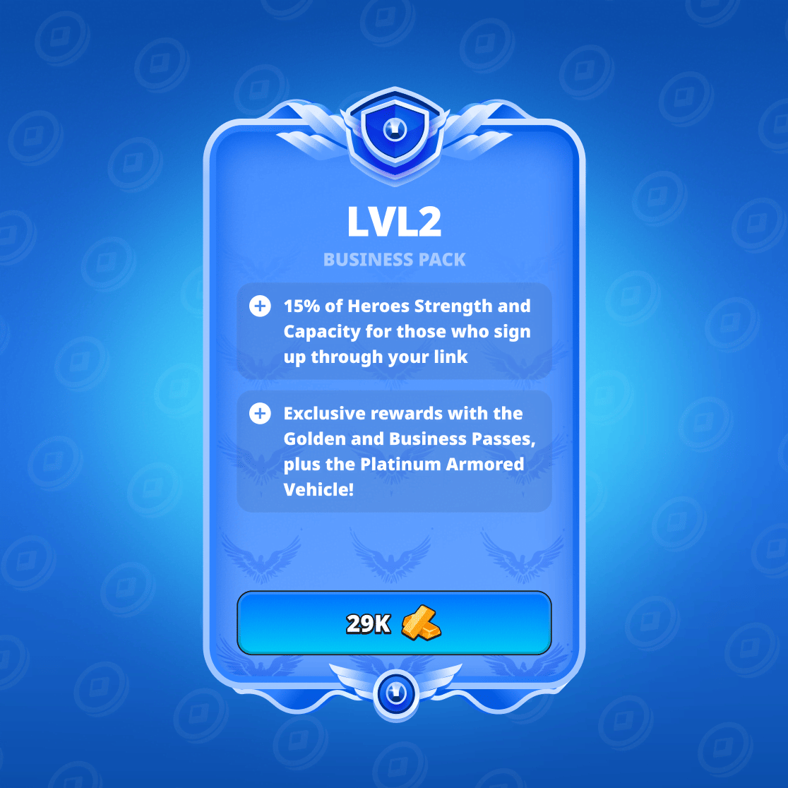 Business pack second level
