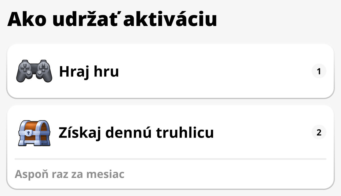 Ako udržiavať aktiváciu