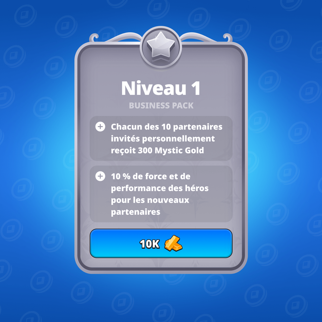 Pack Business premier niveau