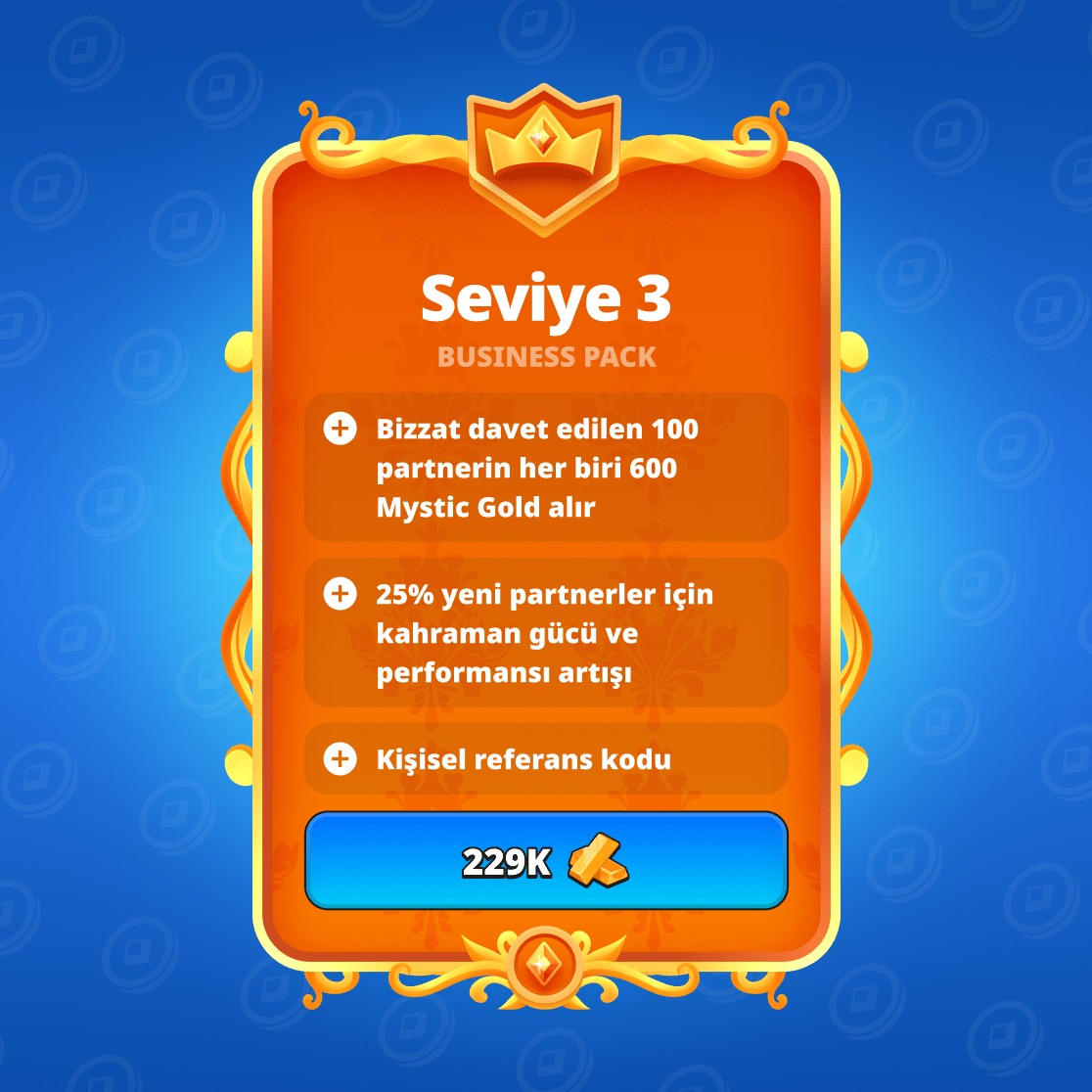 Business pack üçüncü seviye