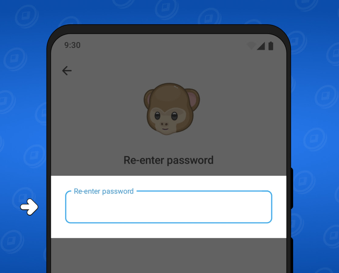 Create a password