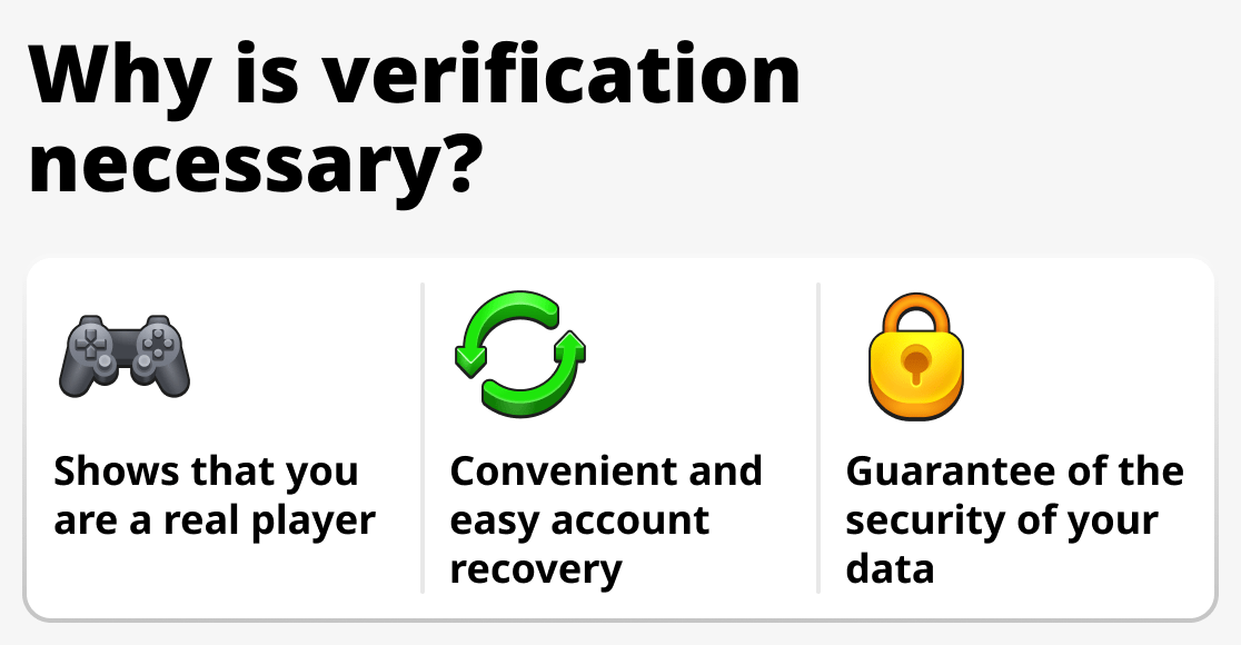 Why do you need verification