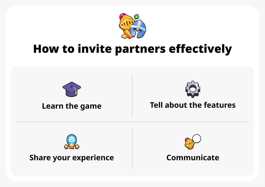 How to effectively invite partners