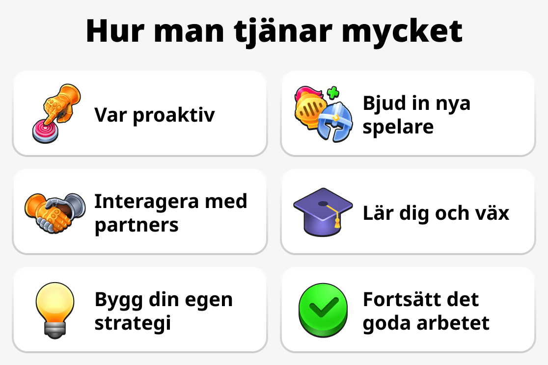 Hur du tjänar mycket