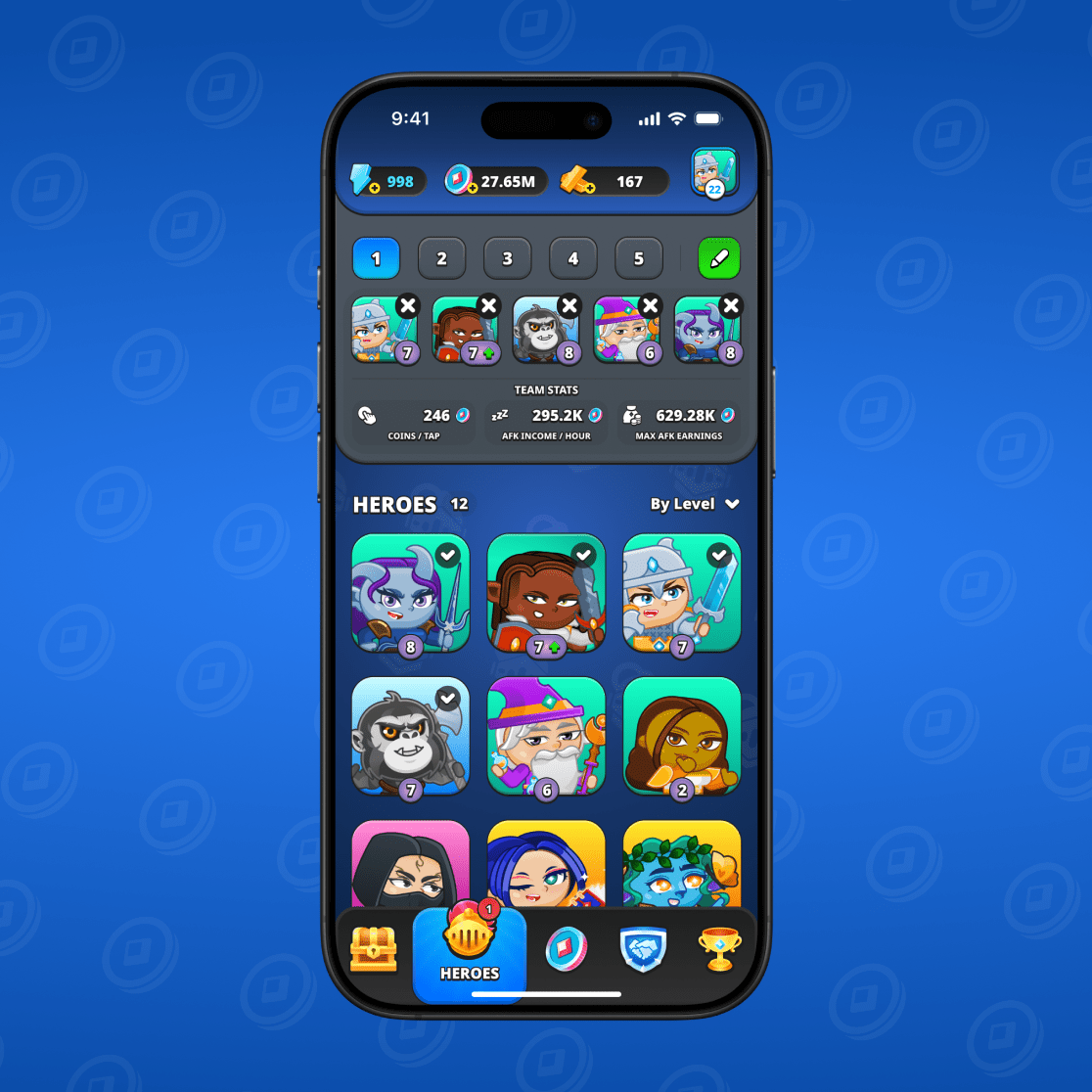 مزید مضبوط بننے کے لیے لیول اپ کریں!