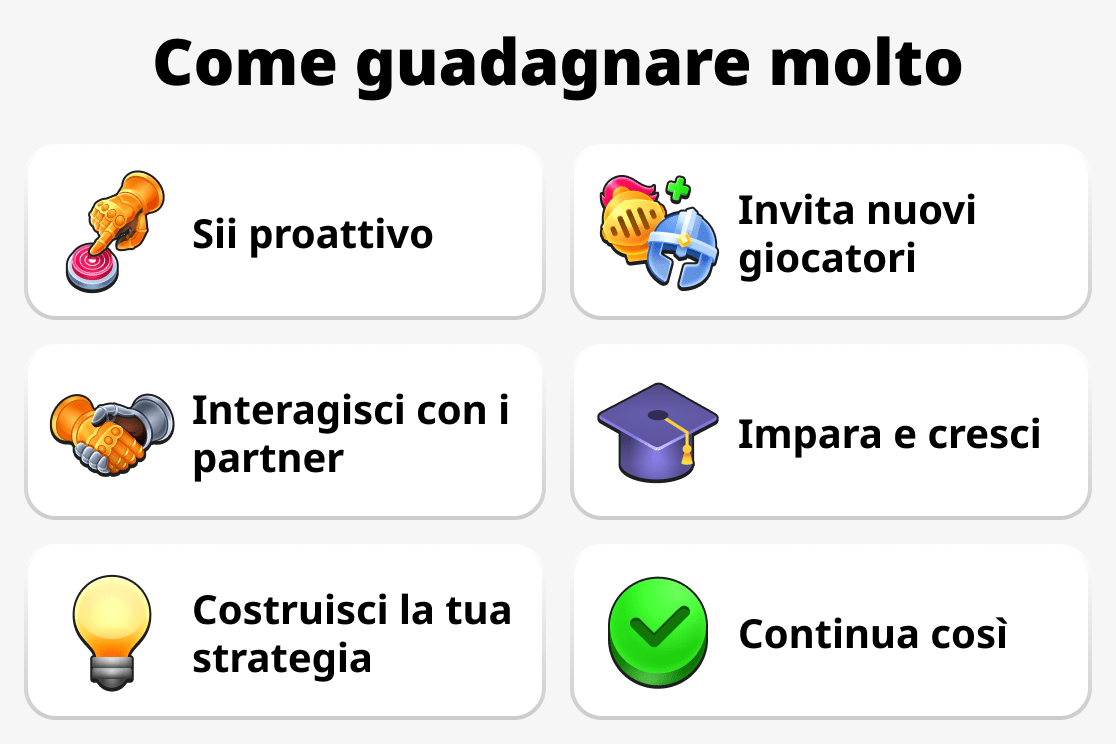 Come guadagnare molto