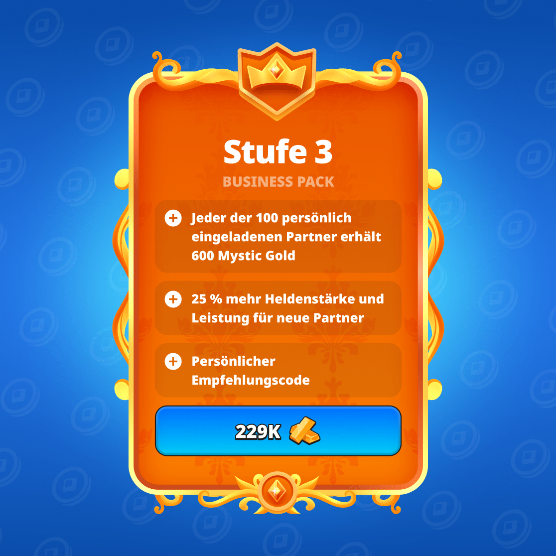 Business Pack dritte Stufe
