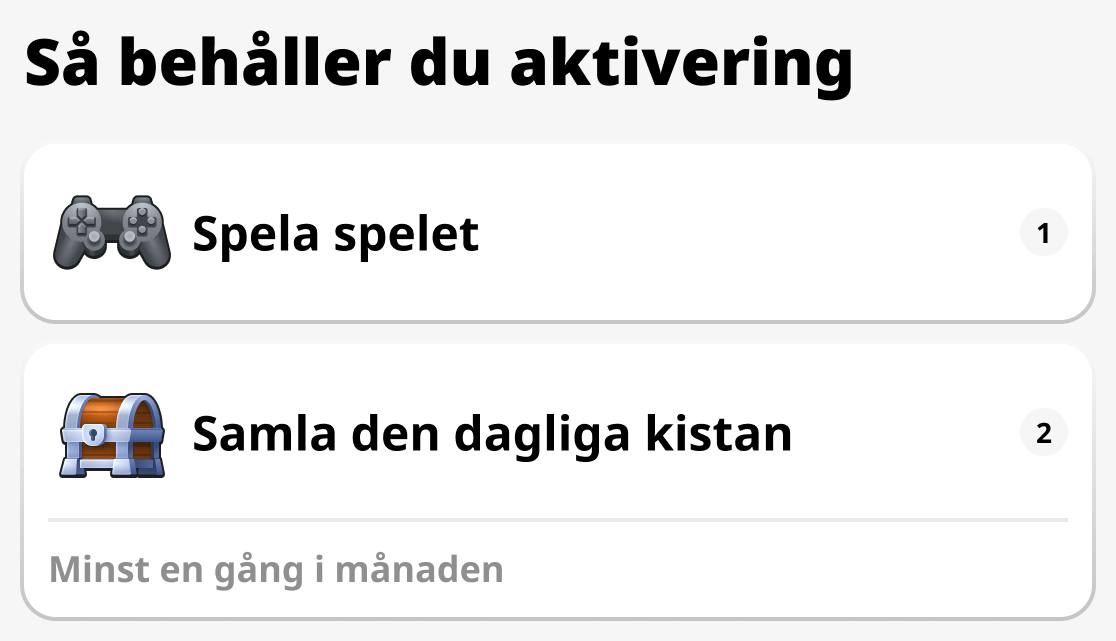 Hur man bibehåller aktiveringen