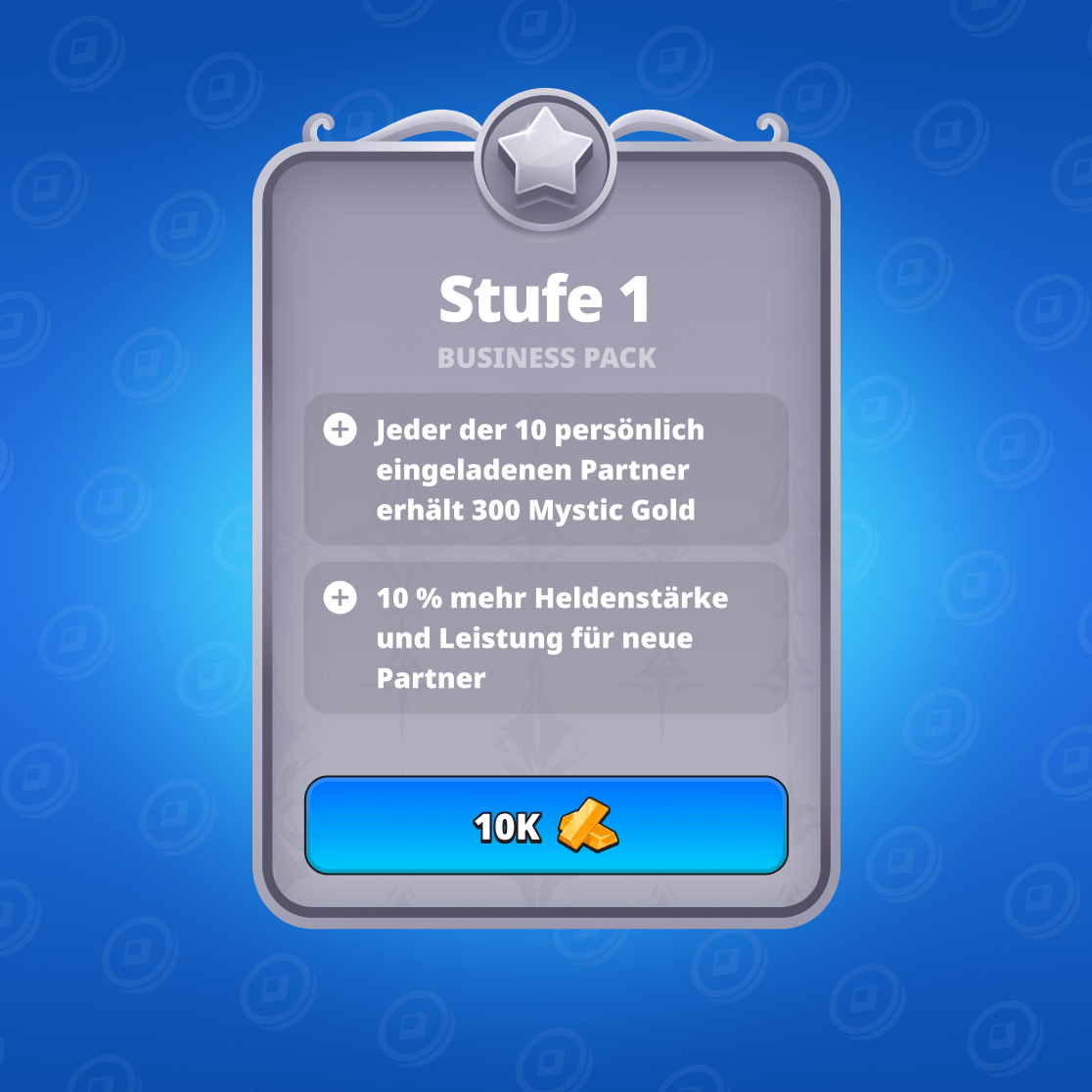 Business Pack erste Stufe